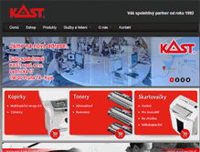 Tablet Screenshot of kast.cz