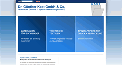 Desktop Screenshot of kast.de